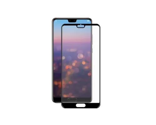 Стекло защитное PowerPlant Full screen Huawei P20, Black (GL604944)