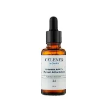 Сыворотка для лица Celenes Hyaluronic Acid 2% Увлажняющая с гиалуроновой кислотой 30 мл (7350104249441)