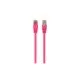 Патч-корд 0.25м FTP cat 6 CCA pink Cablexpert (PP6-0.25M/RO)