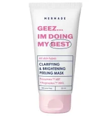 Маска для обличчя Mermade Geez... Im Doing My Best Prozymex HBT & Hygroplex HHG Clarifying & Brightening Mask 50 мл (4823122900159)