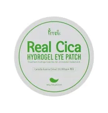 Патчи под глаза Prreti Real Cica Hydrogel Eye Patch Гидрогелевые Успокаивающие 60 шт. (8809738321942)