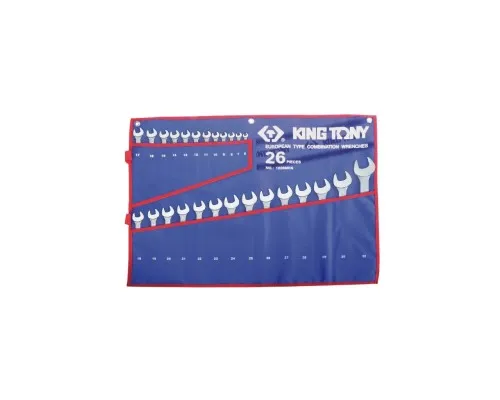 Ключ KING TONY ріжково-накидний 26 шт. 6 - 32 мм (1226MRN)
