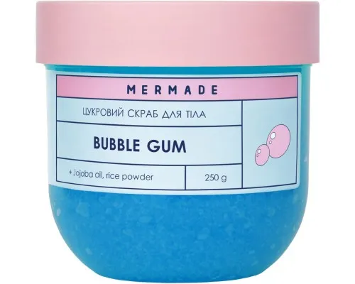 Скраб для тіла Mermade Bubble Gum Цукровий 250 г (4820241303694)