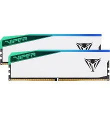 Модуль памяти для компьютера DDR5 48GB (2x24GB) 6000 MHz Viper Elite 5 RGB Patriot (PVER548G60C42KW)