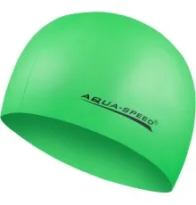 Шапка для плавания Aqua Speed Mega 100-11 світло-зелений Уні OSFM (5908217635471)