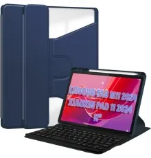 Чехол для планшета BeCover Keyboard 360° Rotatable Lenovo Tab M11 (2024) TB-TB330FU/Xiaoxin Pad 11 (2024) 11" Deep Blue (711075)