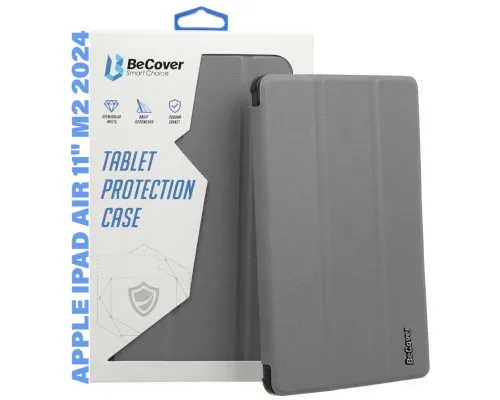 Чехол для планшета BeCover Smart Case Apple iPad Air 11" M2 2024 Gray (711386)