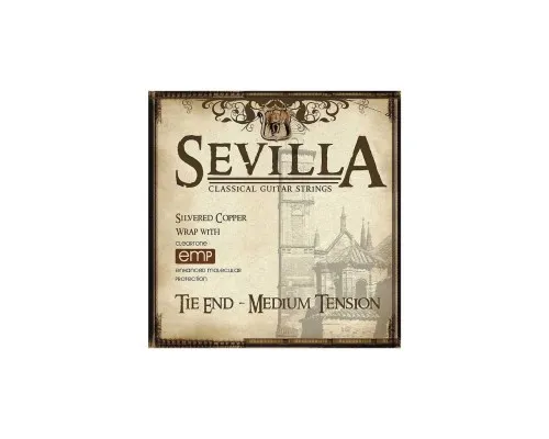 Струни для гітари Cleartone Sevilla Tie End Medium Tension (8440)