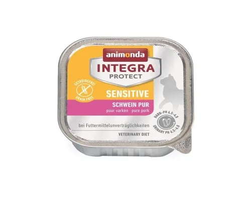 Влажный корм для кошек Animonda Integra Protect Sensitive Pure Pork с пищевой непереносимостью (4017721866965)