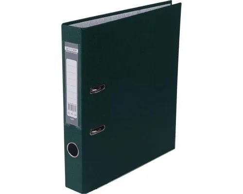 Папка - регистратор Buromax А4, 50мм, JOBMAX PP, dark green, built-up (BM.3012-16c)