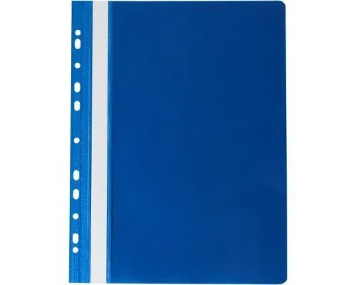 Папка-скоросшиватель Buromax A4, perforated, PVC, dark blue/ PROFESSIONAL (BM.3331-03)