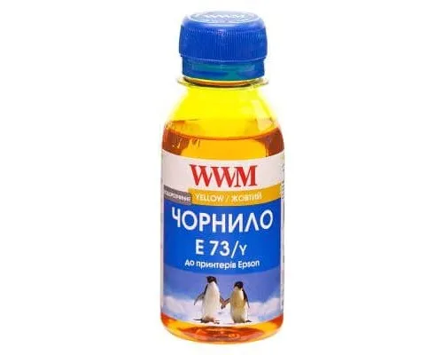 Чорнило WWM Epson Stylus CX3700/TX119/TX419 Yellow 100г (E73/Y-2)