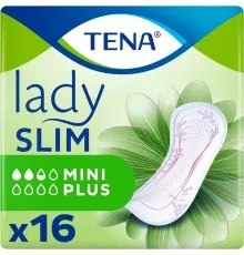 Урологические прокладки Tena Lady Slim Mini Plus 16 шт. (7322540852868)
