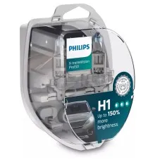 Автолампа Philips H1 X-treme VISION PRO +150%, 3700K, 2шт/блістер (12258XVPS2)