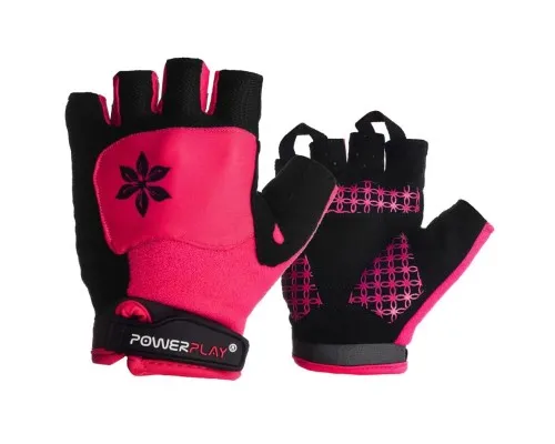 Велоперчатки PowerPlay Women 5284 Pink XS (5284C_XS_Pink)