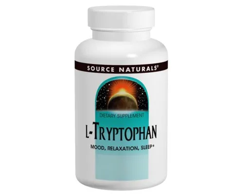 Аминокислота Source Naturals L-Триптофан, 500 мг, 30 таблеток (SN1978)