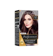 Краска для волос L'Oreal Paris Preference 5.21 - Глубокий светло-каштановый (3600522769224)