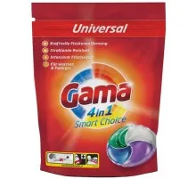 Капсули для прання Gama 4 in 1 Universal 30 шт. (8435495826996/8435495836698)
