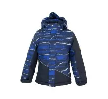 Куртка Huppa ALEX 1 17800130 тёмно-синий с принтом/светло-синий 104 (4741468986074)