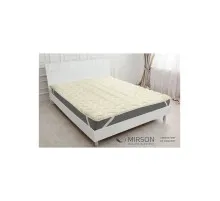 Наматрацник MirSon Eco Light №1729 Тенсель Modal Air-line на резинці по кутках Pink 90x200 см (2200002891646)