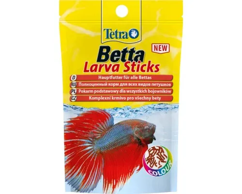 Корм для риб Tetra BETTA Larva Sticks 5 г (4004218259317)