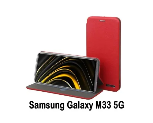 Чохол до мобільного телефона BeCover Exclusive Samsung Galaxy M33 5G SM-M336 Burgundy Red (707943)