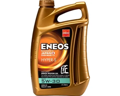Моторное масло ENEOS HYPER-S 5W-30 4л (EU0034301N)