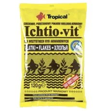 Корм для рыб Tropical Ichtio-vit в хлопьях 1 л/120 г (5900469004074)