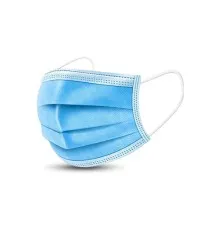 Защитная маска для лица НЗМ медична н/стерильна 3-шарова 50