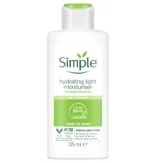 Крем для лица Simple Hydrating Light Moisturiser Kind to Skin Легкий увлажняющий 125 мл (5011451103931)