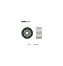 Ролик натягувача ременя SKF VKM 81204