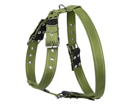 Шлей для собак Collar для больших собак N2 68-91 см зеленая (0646)