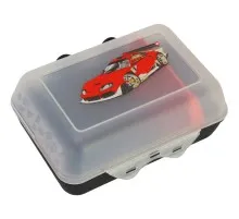 Ланч-бокс дитячий Optima SPEED 850 мл, чорний (O98110)