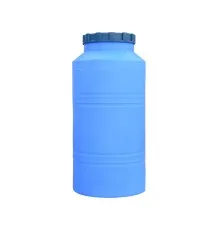 Емкость для воды Пласт Бак вертикальная пищевая 200 л синяя (12429)
