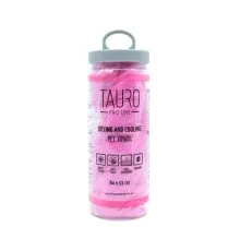 Рушник для тварин Tauro Pro Line для сушки та охолодження 64х43 см рожевий (JOY63239)