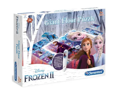 Интерактивная игрушка Clementoni пазл с интерактивной ручкой Frozen II, 70х100 см (61875)