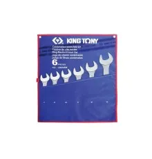 Ключ KING TONY рожково-накидный 6 шт. 34 – 50 мм (1296MRN)