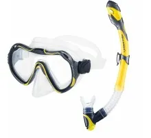 Набір для плавання Aqua Speed Java + Elba 8206 614-18 жовтий Уні OSFM (5908217682062)