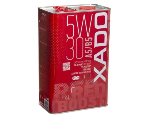 Моторна олива Xado Atomic Oil 5W-30 A5/B5 RED BOOST 4л (XA 26241)