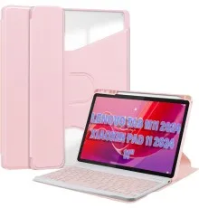 Чохол до планшета BeCover Keyboard 360° Rotatable Lenovo Tab M11 (2024) TB-TB330FU/Xiaoxin Pad 11 (2024) 11" Pink (711077)