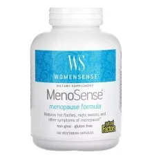 Вітамінно-мінеральний комплекс Natural Factors Підтримка при менопаузі, WomenSense, MenoSense, Menopause Formula, 180 вег (NFS-04951)