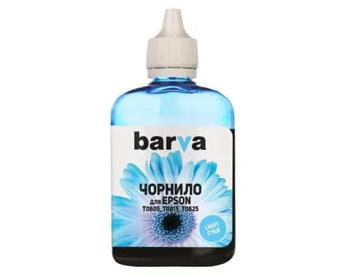 Чорнило Barva EPSON T0815 LIGHT CYAN 90г (E081-328)