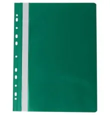 Папка-скоросшиватель Buromax A4 , perforated, PVC, green/ PROFESSIONAL (BM.3331-04)