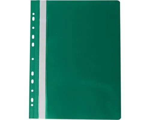 Папка-скоросшиватель Buromax A4 , perforated, PVC, green/ PROFESSIONAL (BM.3331-04)