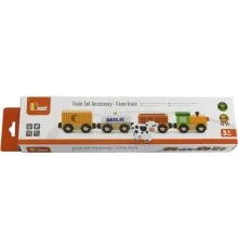 Железная дорога Viga Toys дополнительный набор к ж/д Поезд-ферма (50821)
