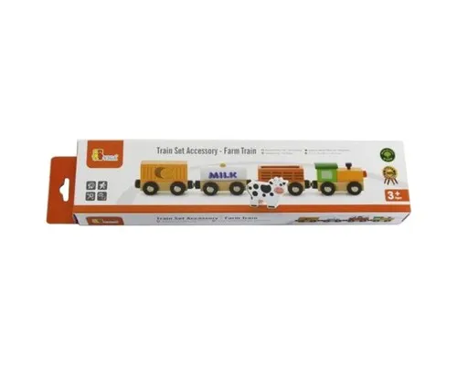 Залізниця Viga Toys дополнительный набор к ж/д Поезд-ферма (50821)