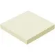 Бумага для заметок Buromax with adhesive layer 76х76мм, 100sheets, JOBMAX, yellow (BM.2312-01)