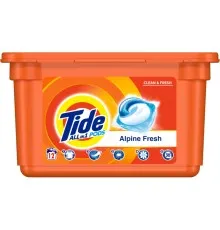 Капсули для прання Tide Все-в-1 Альпійська свіжість 12 шт. (4084500569478/8001090802309)