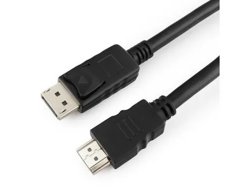 Кабель мультимедийный Display Port to HDMI 5.0m Cablexpert (CC-DP-HDMI-5M)