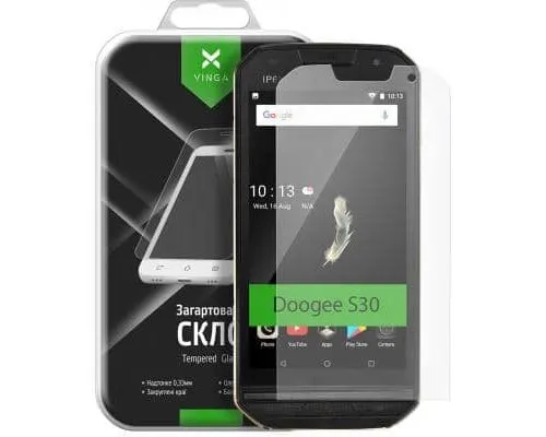 Скло захисне Vinga для Doogee S30 (VTPGS-DS30)